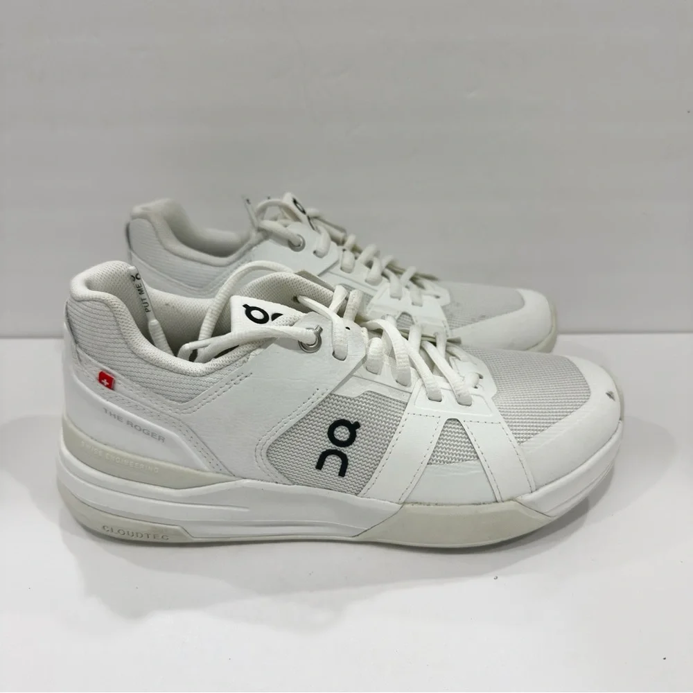 On The Roger Clubhouse Pro Tennis Or Pickleball Shoes In White | Size 7